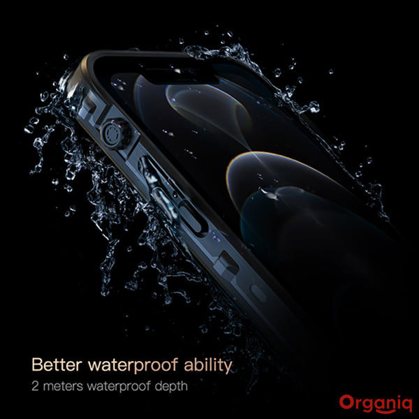 360 Degree Protection Ip68 Real Waterproof Case For Iphone