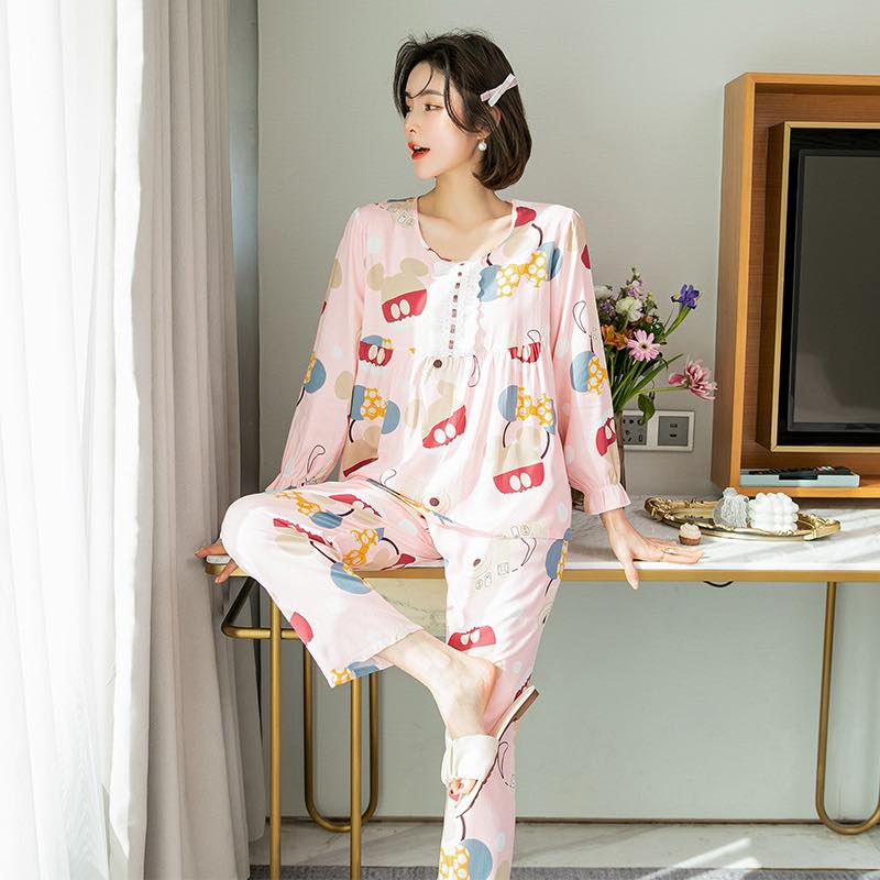 Cotton Viscos Ladies Pajama for Any 2Set [ For Any 2Designs ]