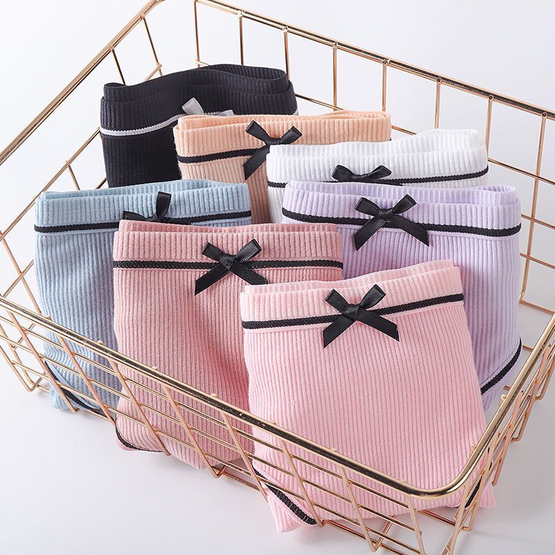 Cotton Woman  Panties Sexy Breathable Panties Any 3Pcs