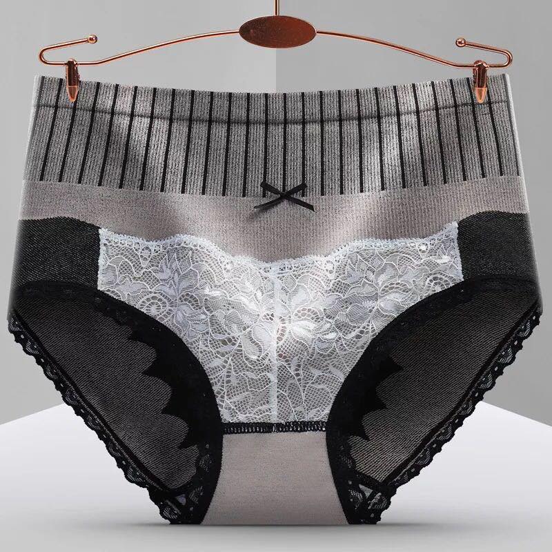 Woman High Waist Underwares Any 5Pcs Set
