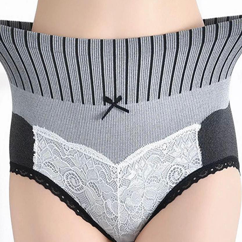 Woman High Waist Underwares Any 5Pcs Set