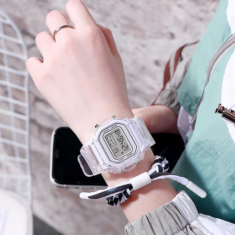 Transparent Digital Watch