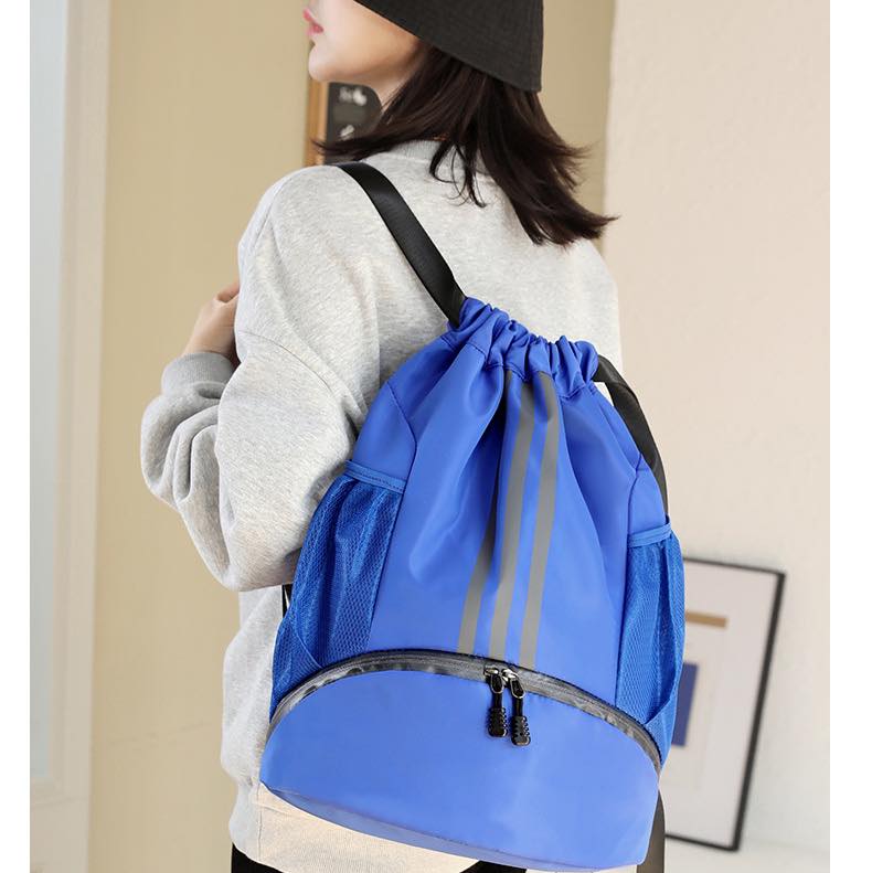 Nylon Sports Backpack Water Resistant Multifunctional