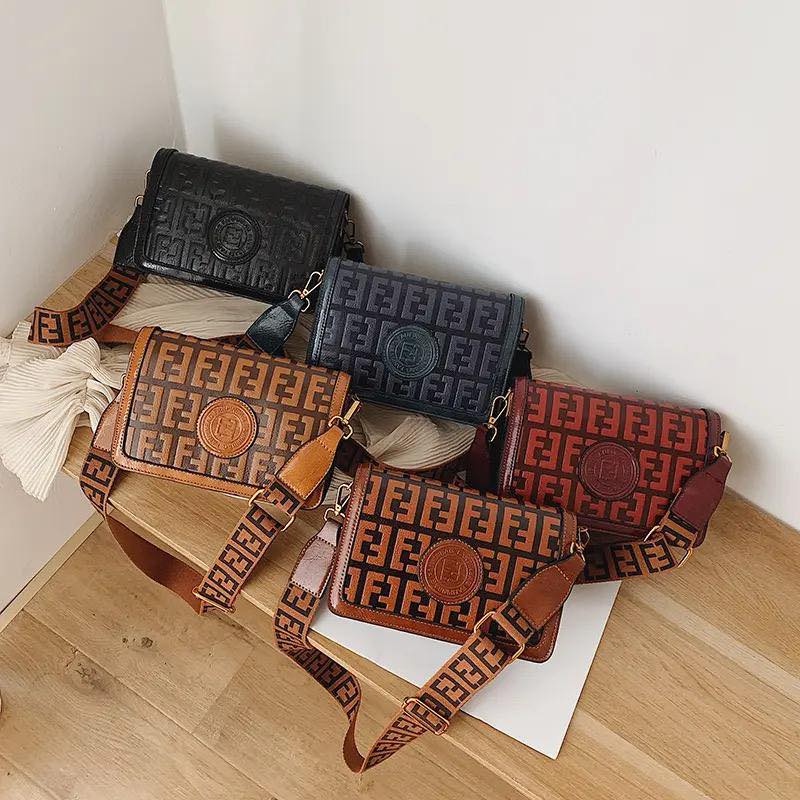 High Quality PU EF Letters Engraving Ladies Purses Design Handbags For Women Luxury Bags Women