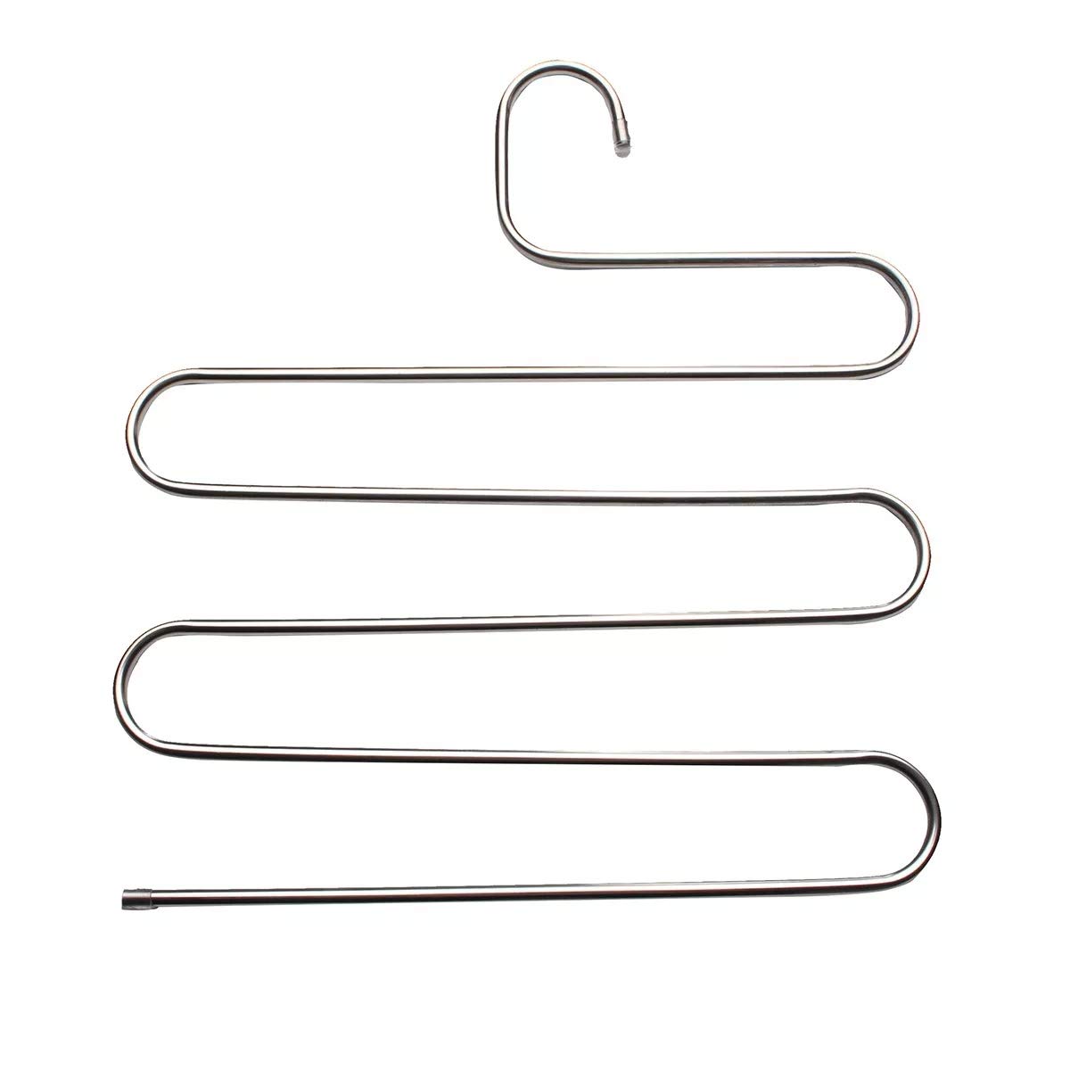 Pants Trousers Organizer Hanging Clothes Rack Hanger Layers Clothing Storage Space Saver Closet Organization