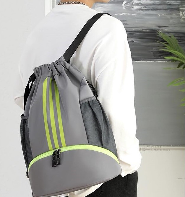 Nylon Sports Backpack Water Resistant Multifunctional