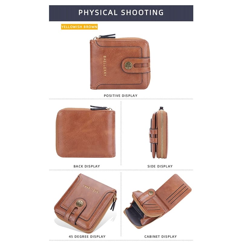 Branded Baellerry Zipper Wallet  1pcs