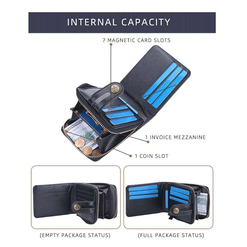 Branded Baellerry Zipper Wallet  1pcs