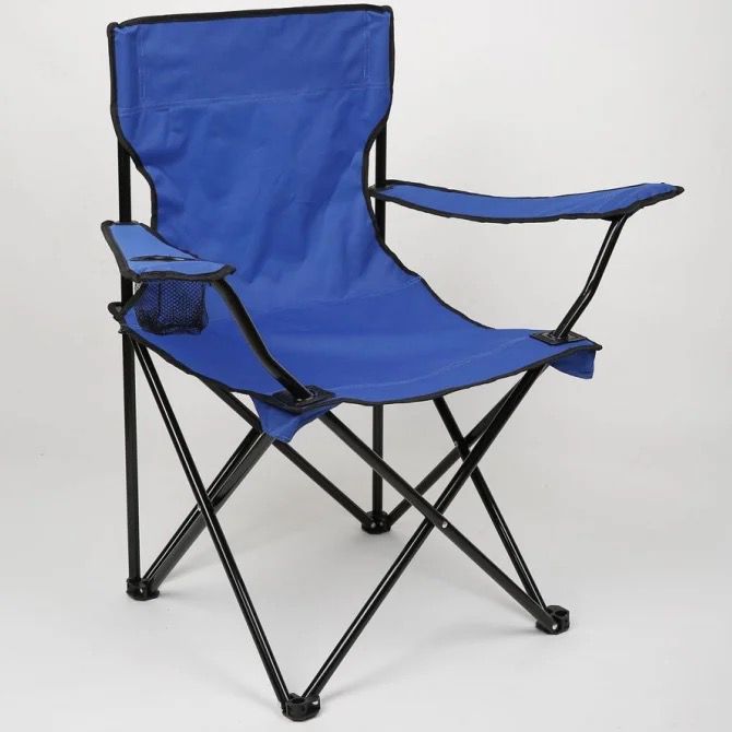 Chiitek Camping Chair Outdoor Lawn Chairs Foldable Portable Fishing Chair