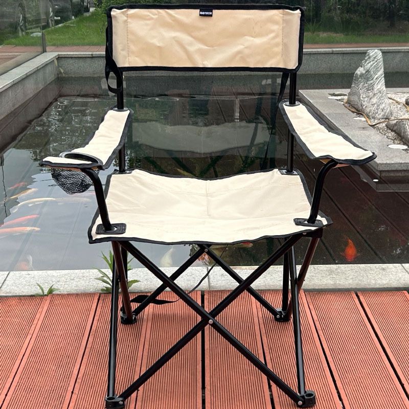 Chiitek Camping Chair Outdoor Lawn Chairs Foldable Portable Fishing Chair